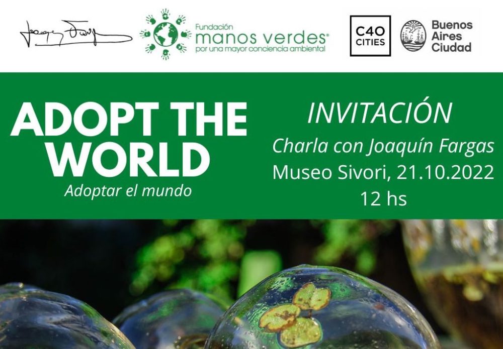 21/10 – Charla con Joaquín Fargas «Adopt the World – Museo Sivori