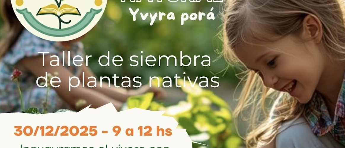 30/12 – Taller de nuestro vivero educativo «YVYRA PORÃ» en Pilar