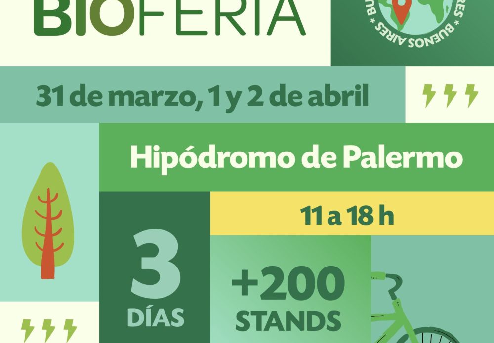 31/3 – 2/4 – Bioferia en el Hipódromo de Palermo