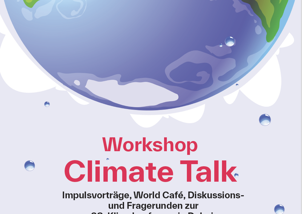 20.12.23 – Climate Talk zur COP 28 an der Hochschule Augsburg