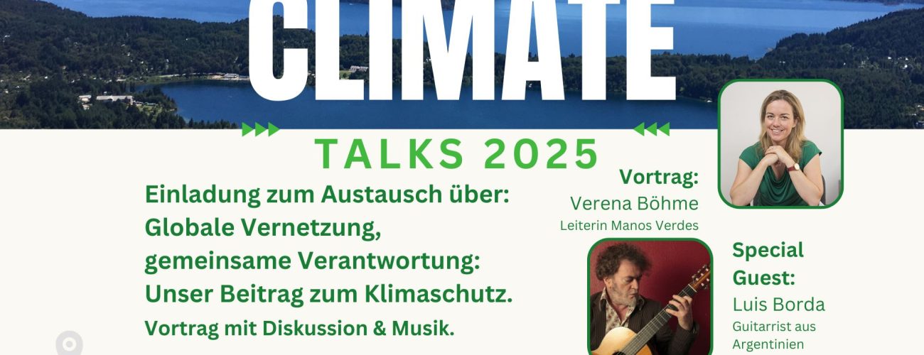 19/05 – Climate Talks 2025 – Seidlvilla e.V. in München-Schwabing