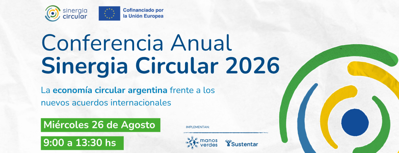 26/08 Conferencia Anual Sinergia Circular 2026