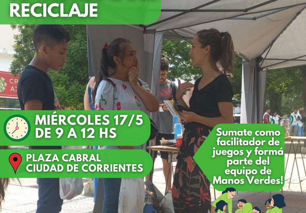 17/5 – Jornada Ambiental en Corrientes por el Día Mundial del Reciclaje